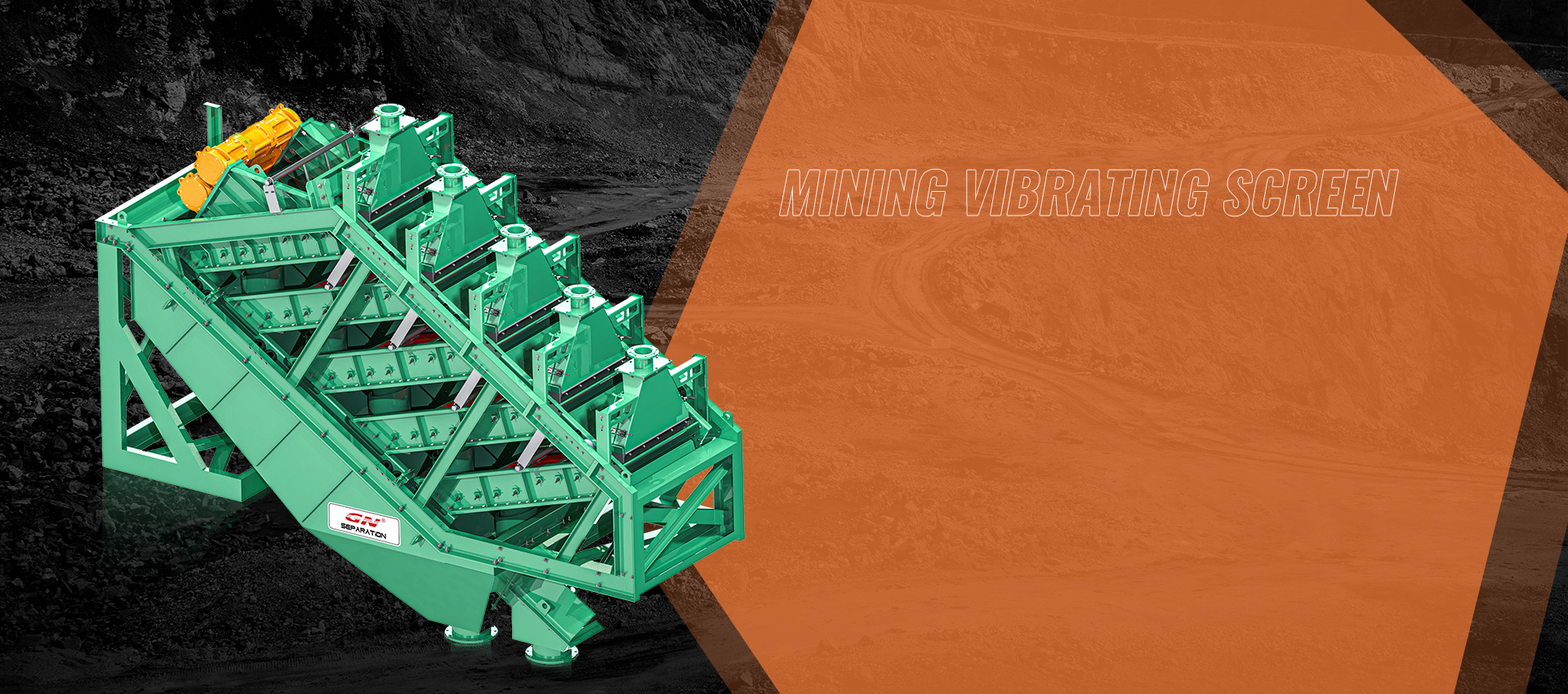 mining vibrating screen